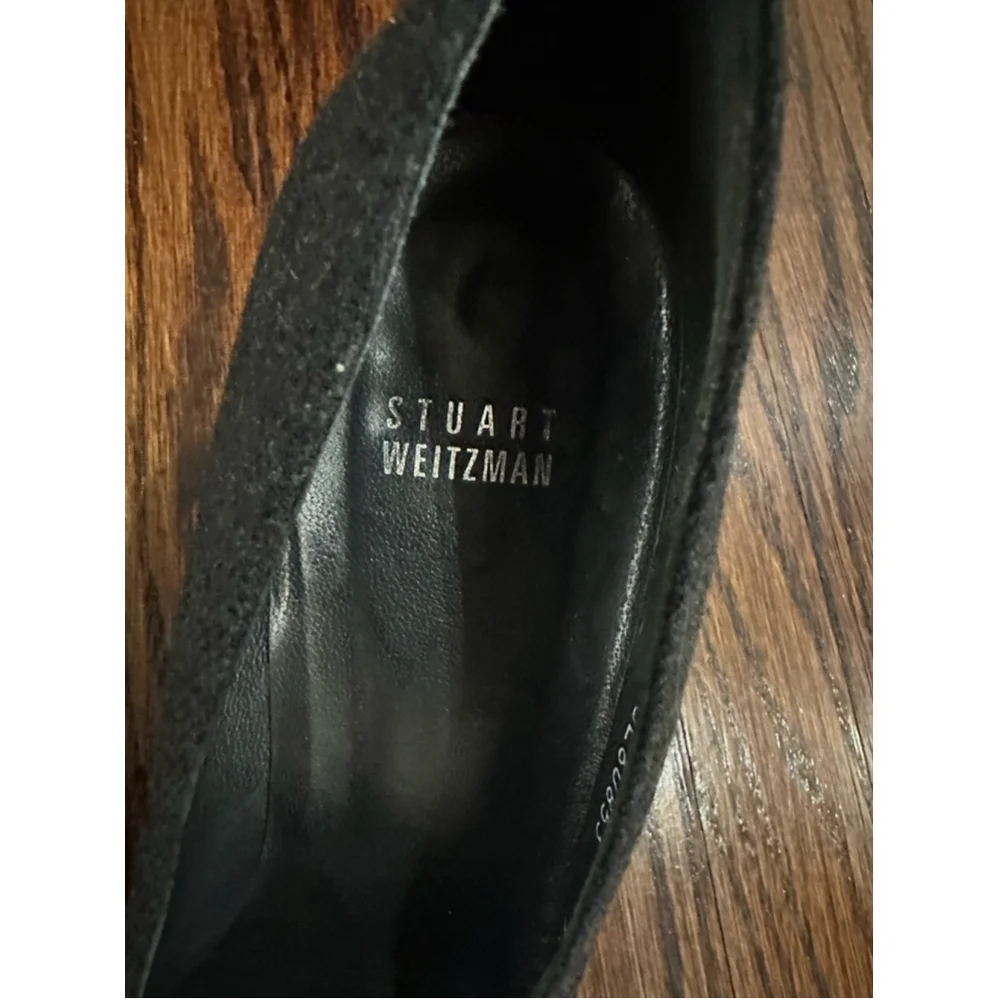 Women's Stuart Weitzman Heels Size 9.5 Gray - Picture 3 of 10